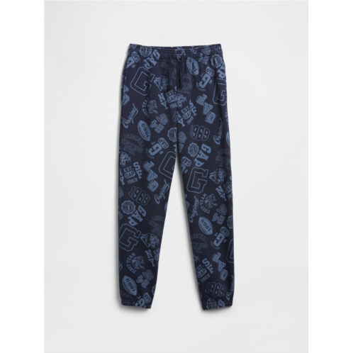 Kids Relaxed Gap Print Joggers