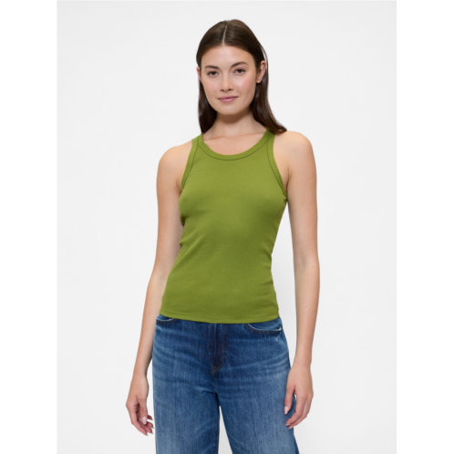 Gap Ribbed Scoopneck Tank Top