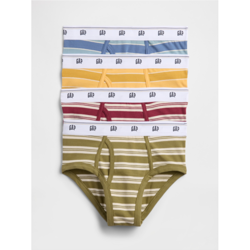 Gap Kids Stripe Briefs (4-Pack)