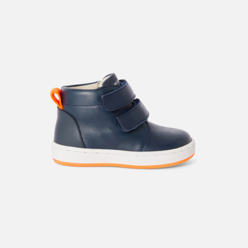 Jacadi Baby boy smooth leather sneakers