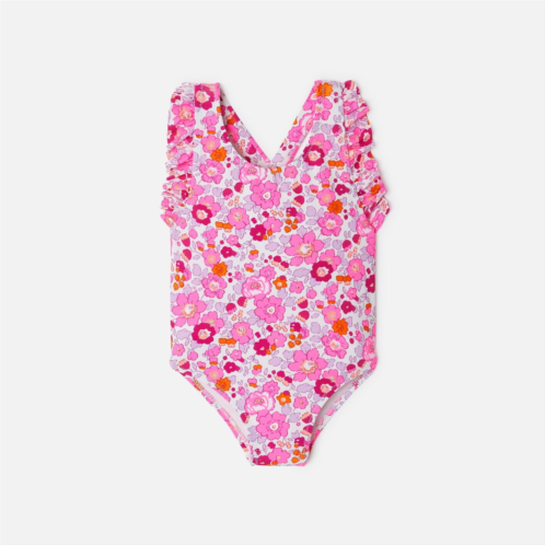 Jacadi Baby girl swimsuit in Liberty fabric