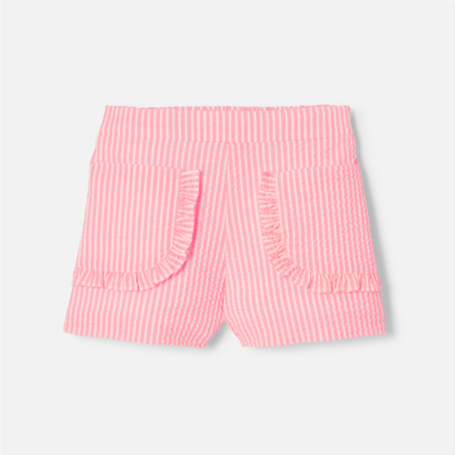 Jacadi Baby girl shorts in seersucker