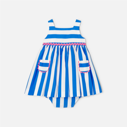 Jacadi Baby girl striped dress
