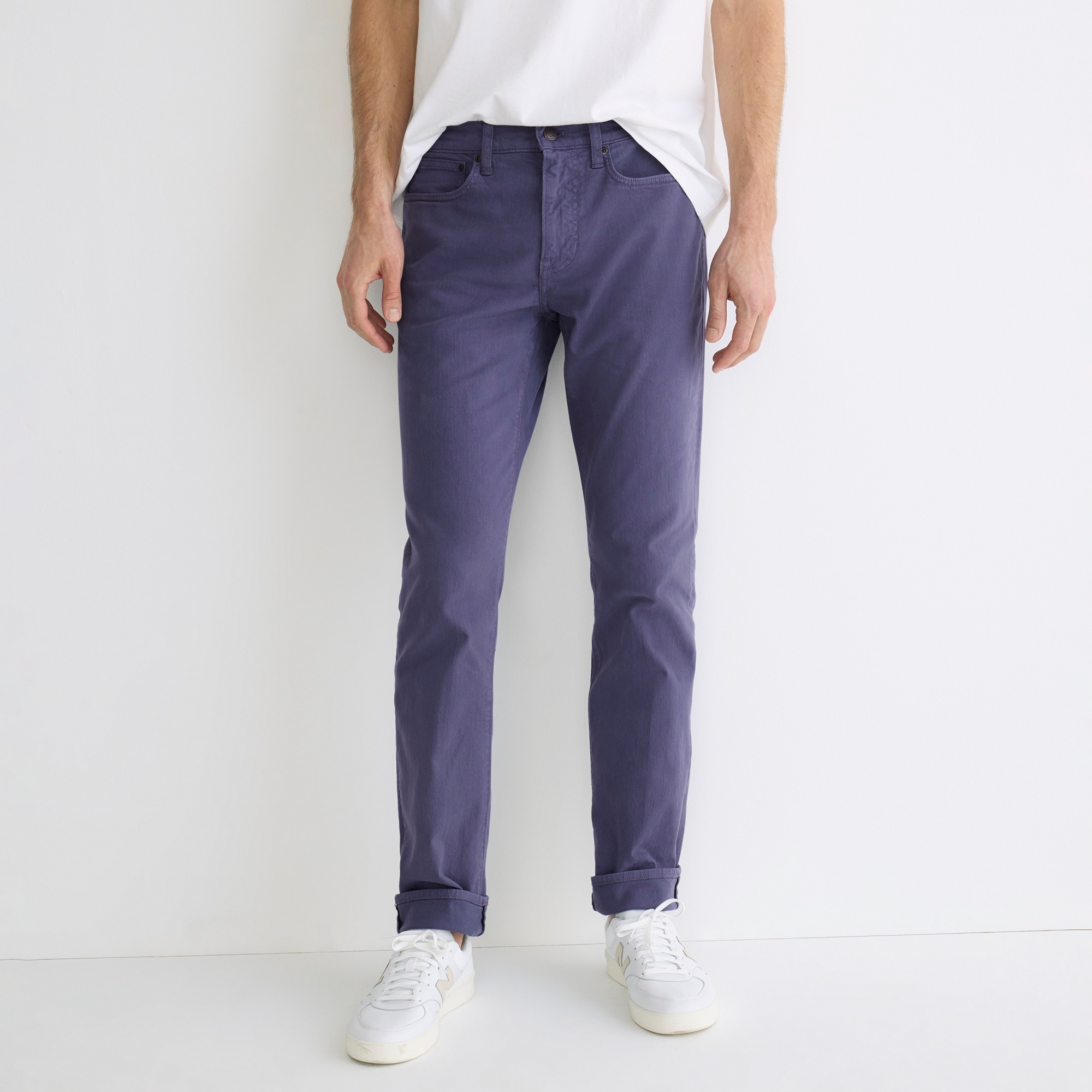 Jcrew 770u0026trade; Straight-fit garment-dyed five-pocket pant