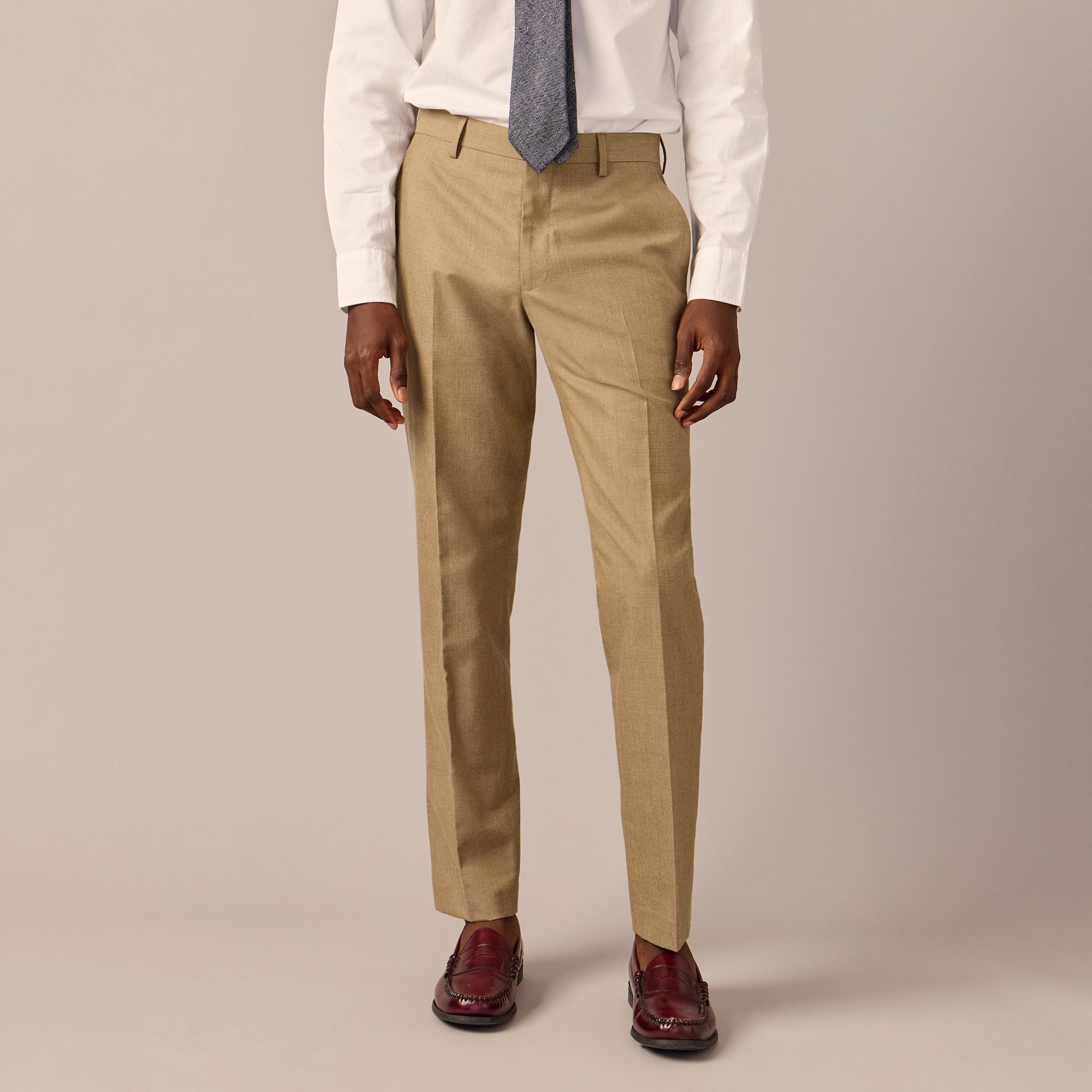 Jcrew Ludlow Slim-fit suit pant in English cotton-wool blend
