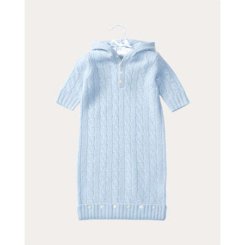 Polo Ralph Lauren Cable-Knit Cashmere Bunting