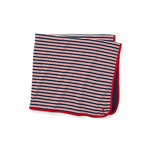 Polo Ralph Lauren Striped Cotton Blanket