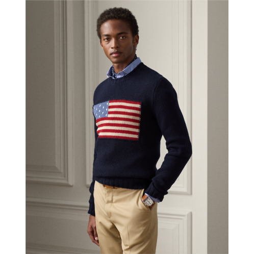 Polo Ralph Lauren Flag Cashmere Crewneck Sweater