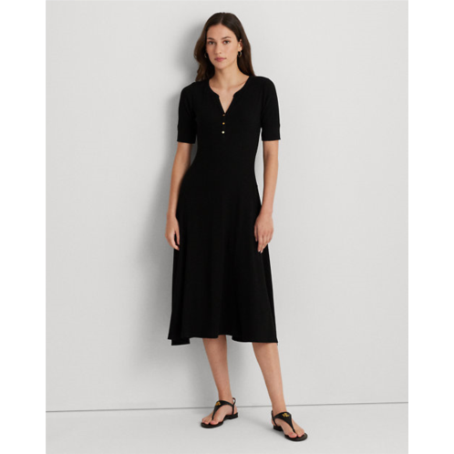 Polo Ralph Lauren Cotton Fit-and-Flare Dress