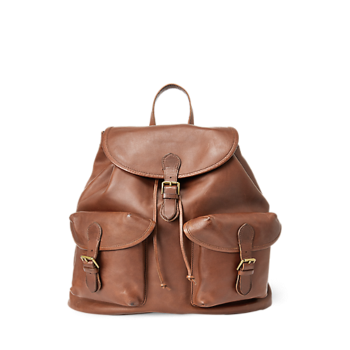 Polo Ralph Lauren Heritage Leather Backpack