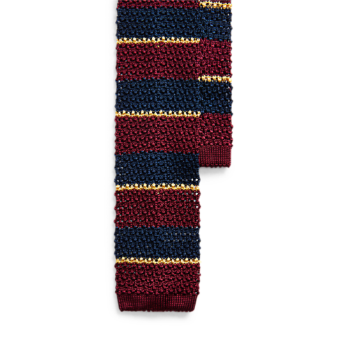Polo Ralph Lauren Striped Knit Silk Tie