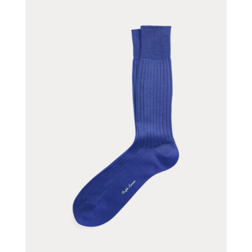 Polo Ralph Lauren Rib-Knit Cotton Trouser Socks