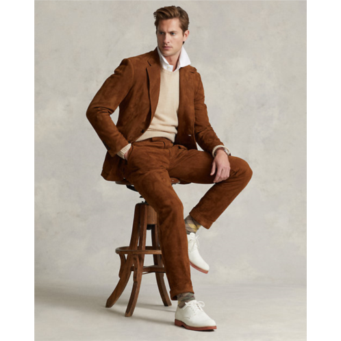 Polo Ralph Lauren Suede Suit Trouser