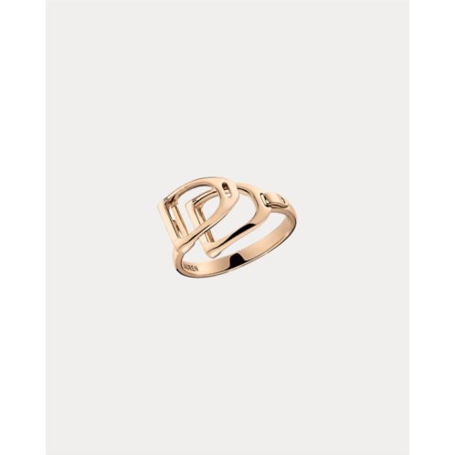 Polo Ralph Lauren Rose Gold Double-Stirrup Ring