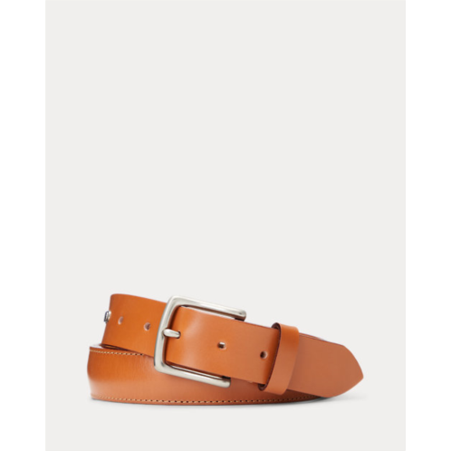 Polo Ralph Lauren Brass-Buckle Bridle Leather Belt