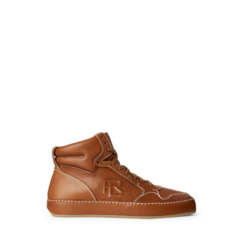 Polo Ralph Lauren Jaemyn Calfskin High-Top Sneaker