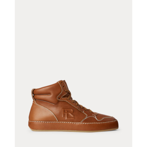 Polo Ralph Lauren Jaemyn Calfskin High-Top Sneaker