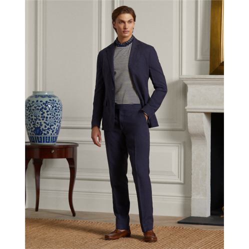 Polo Ralph Lauren Gregory Hand-Tailored Silk-Linen Trouser