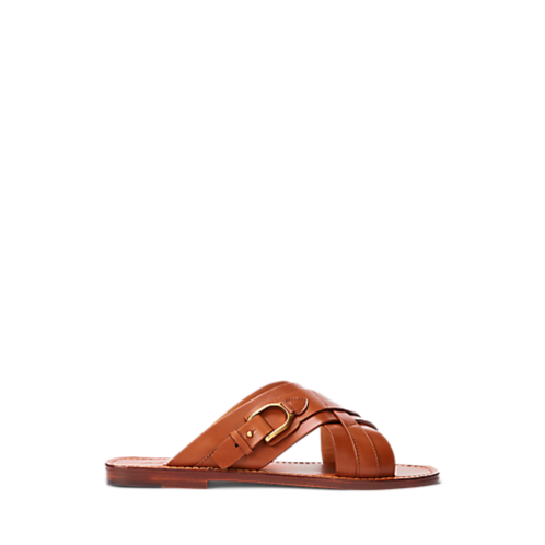 Polo Ralph Lauren Welington Calfskin Slide Sandal