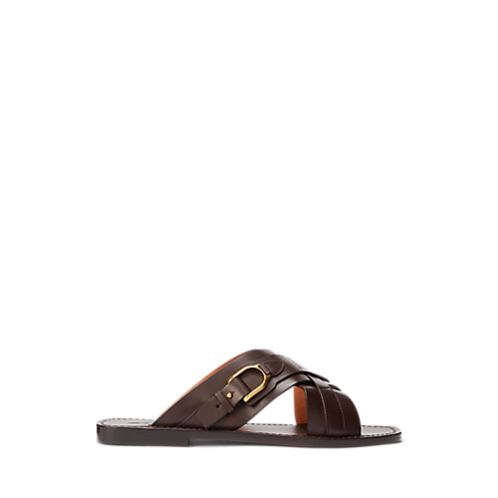 Polo Ralph Lauren Welington Calfskin Slide Sandal