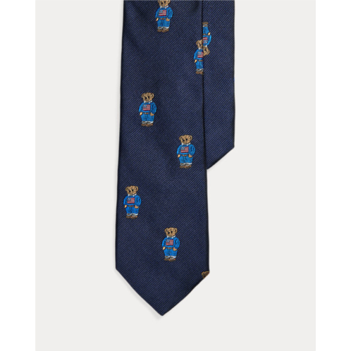 Polo Ralph Lauren Polo Bear Silk Twill Tie