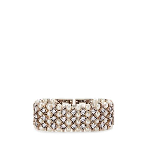 Polo Ralph Lauren Crystal & Pearl Bracelet