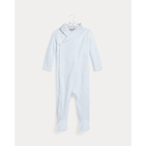 Polo Ralph Lauren Organic Cotton Footed Coverall