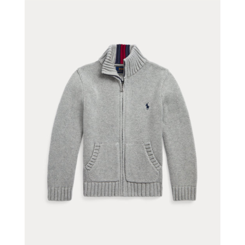 Polo Ralph Lauren Cotton Full-Zip Sweater