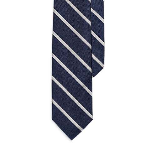 Polo Ralph Lauren Striped Silk Repp Narrow Tie