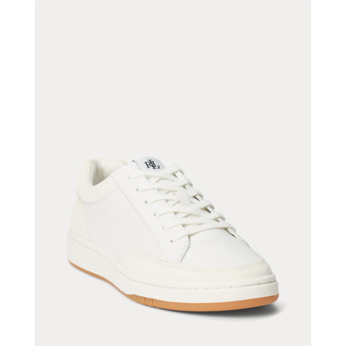 Polo Ralph Lauren Hailey Leather & Suede Sneaker
