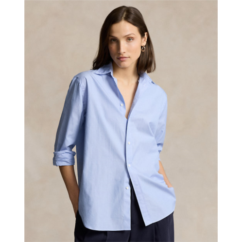 Polo Ralph Lauren Oversize Fit Cotton Poplin Shirt