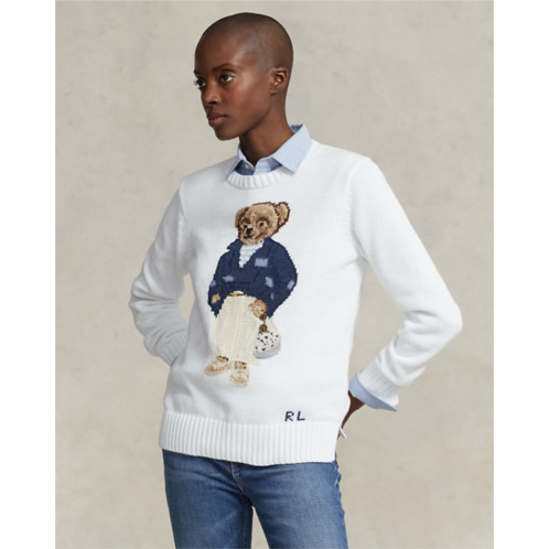 Polo Ralph Lauren Polo Bear Cotton-Blend Sweater