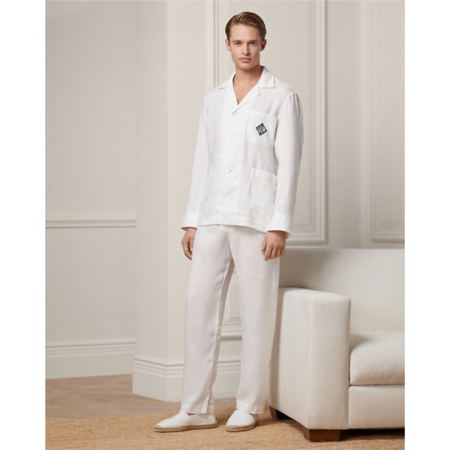 Polo Ralph Lauren Monogram Linen Pajama Set