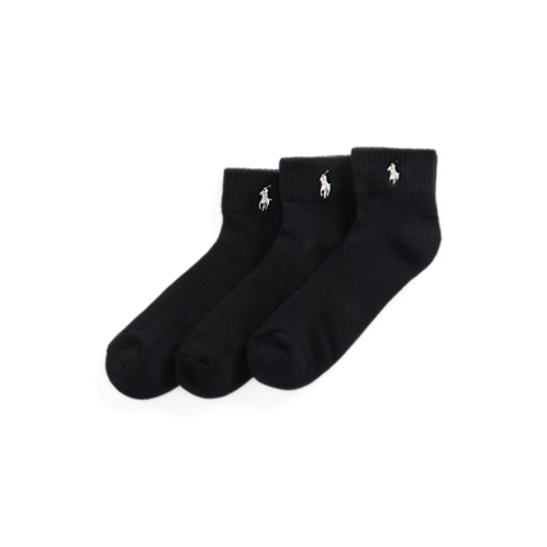 Polo Ralph Lauren Half-Cushioned Sport Ankle Sock 3-Pack