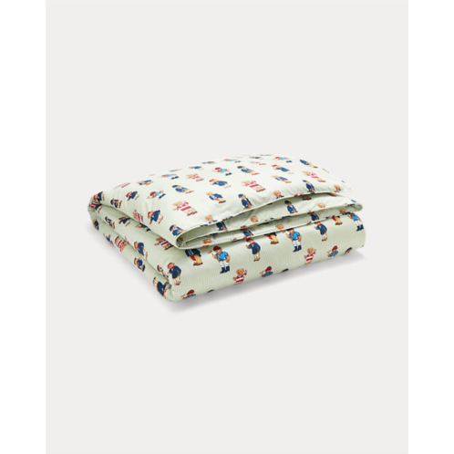 Polo Ralph Lauren Teddy Bear Stripe Comforter Set