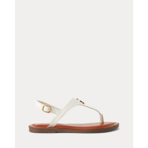 Polo Ralph Lauren Tierney IV Faux-Leather Sandal