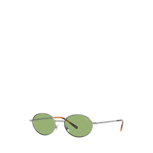 Polo Ralph Lauren Retro Oval Metal Sunglasses