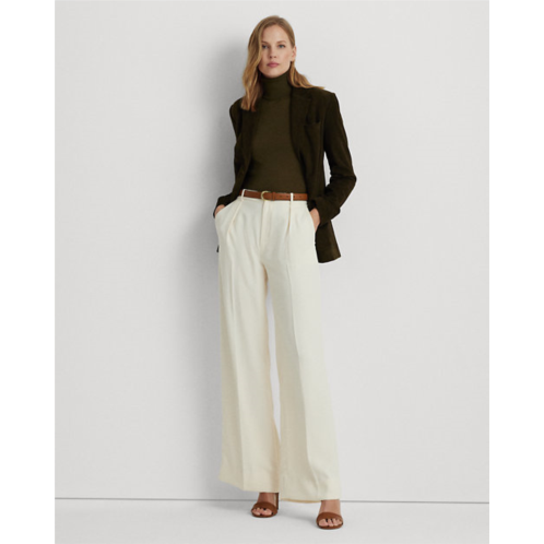 Polo Ralph Lauren Double-Faced Georgette Wide-Leg Pant