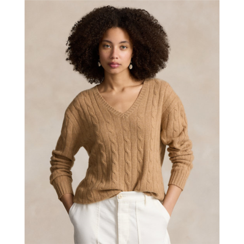 Polo Ralph Lauren Relaxed Fit Cable Cashmere Sweater
