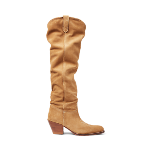 Polo Ralph Lauren Suede Tall Western Boot