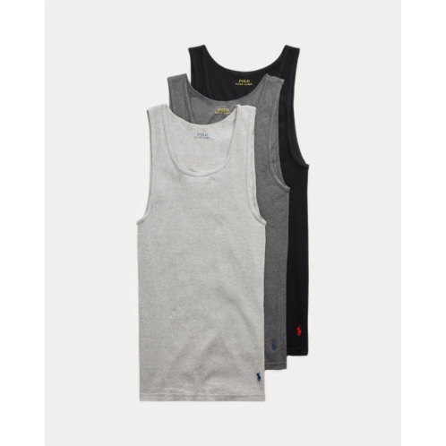 Polo Ralph Lauren Classic Fit Wicking Tank 3-Pack
