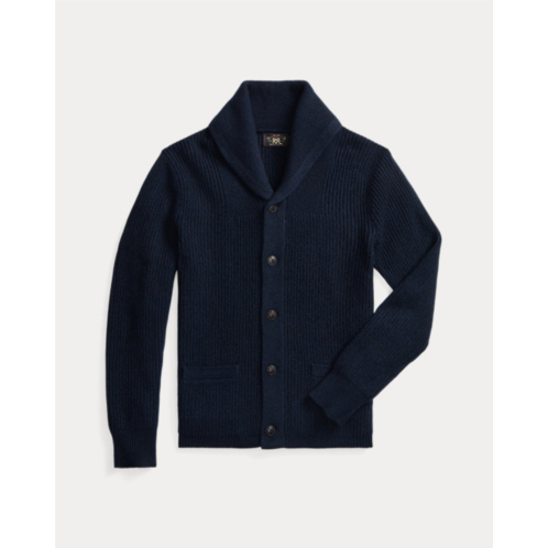 Polo Ralph Lauren Textured Cashmere Shawl-Collar Cardigan