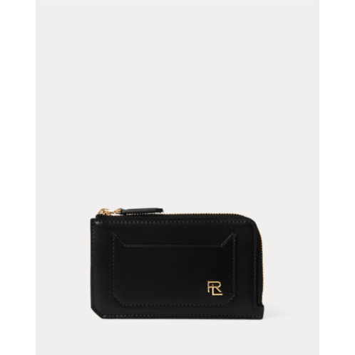 Polo Ralph Lauren RL Box Calfskin Zip Card Case