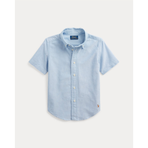 Polo Ralph Lauren Cotton Oxford Short-Sleeve Uniform Shirt
