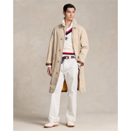 Polo Ralph Lauren Bonded Cotton Belted Topcoat