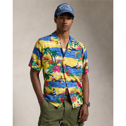Polo Ralph Lauren Classic Fit Tropical-Print Camp Shirt