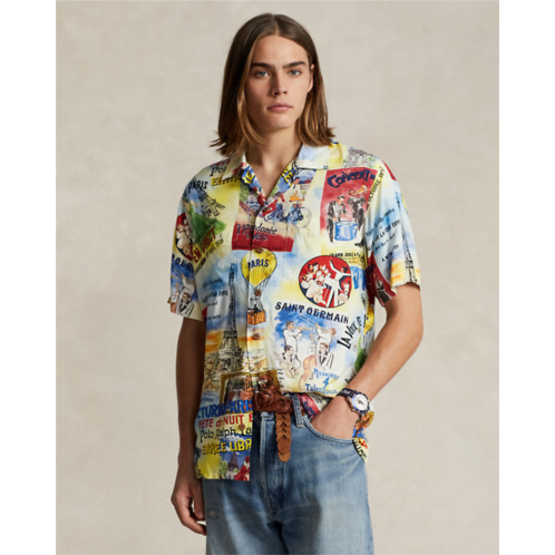 Polo Ralph Lauren Classic Fit Printed Camp Shirt