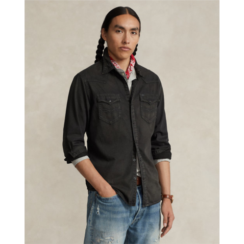 Polo Ralph Lauren Garment-Dyed Denim Western Shirt