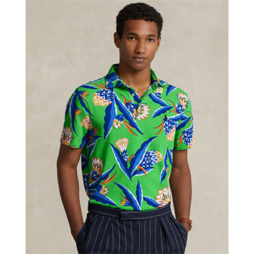 Polo Ralph Lauren Custom Slim Fit Floral Spa Terry Polo