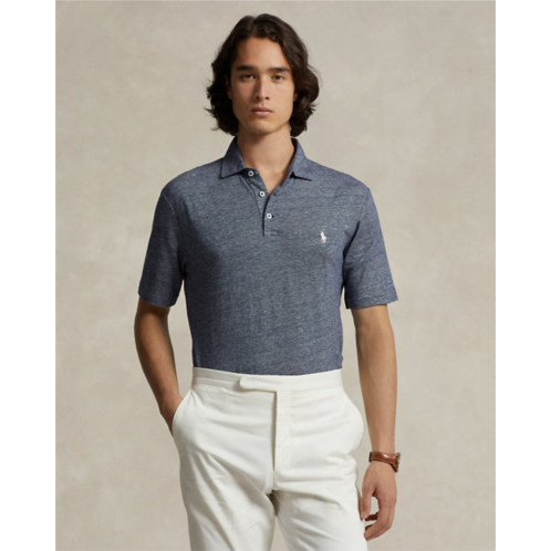 Polo Ralph Lauren Classic Fit Cotton-Linen Mesh Polo Shirt